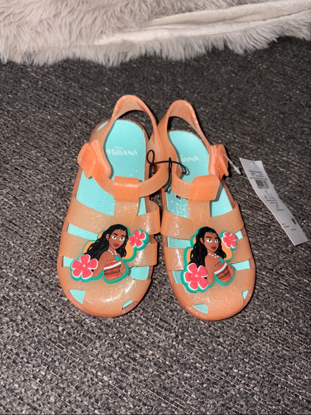 Disney Moana jelly sandals